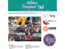 Tablet Screenshot of hiddentreasure.co.za